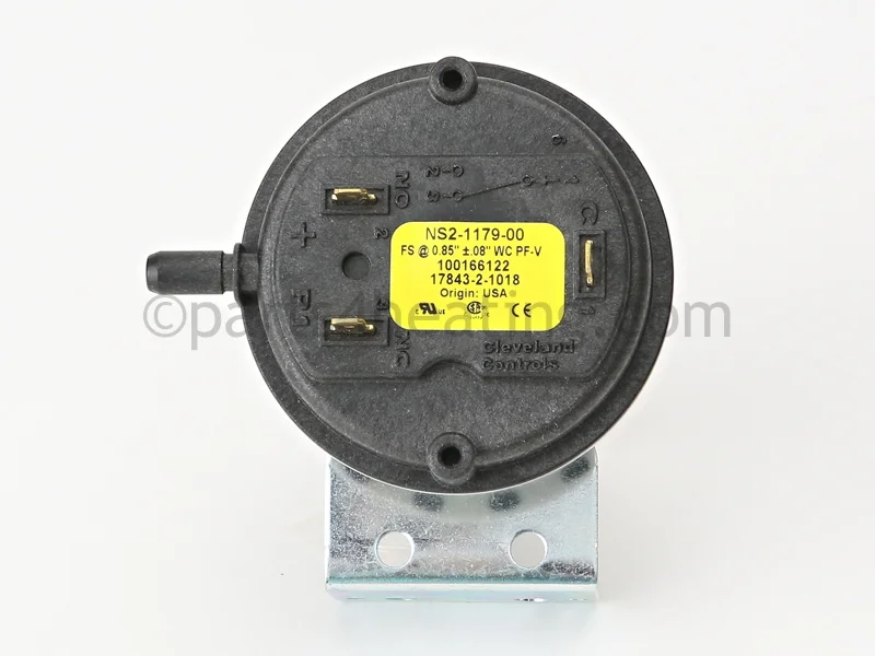 Lochinvar100208384Pressure Switch - 0.85" Water Column