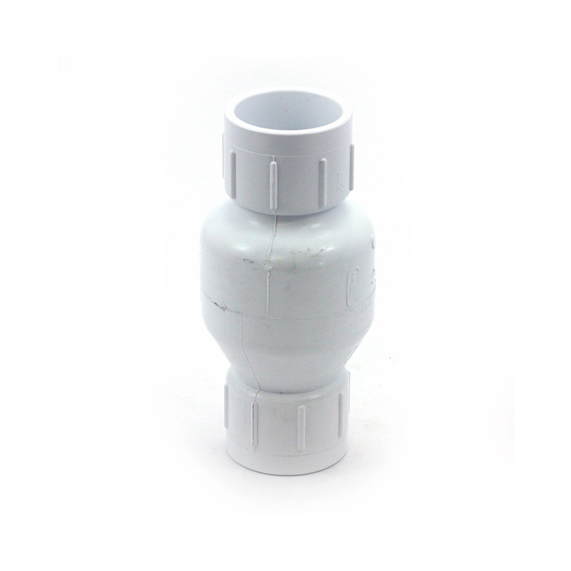 Magic Plastics Check Valve 1011-20 | /2lb Spring, 2″S x 2″S, White