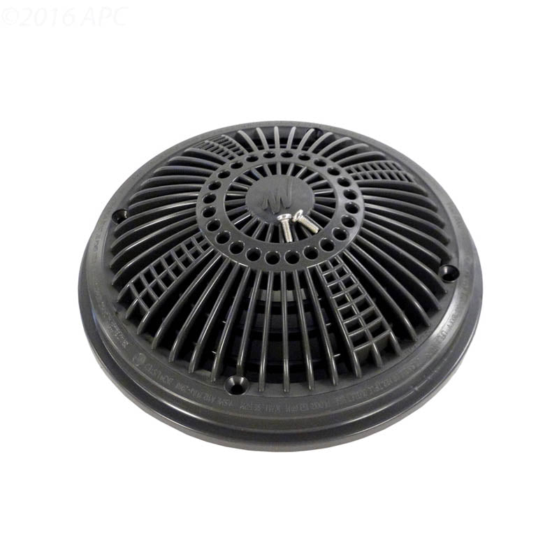 640-1909-DKGV Waterway Tru Flo 10" Round Drain Cover & Frame | Dark Gray640-1909-DKGV Waterway Tru Flo 10" Round Drain Cover & Frame | Dark Gray