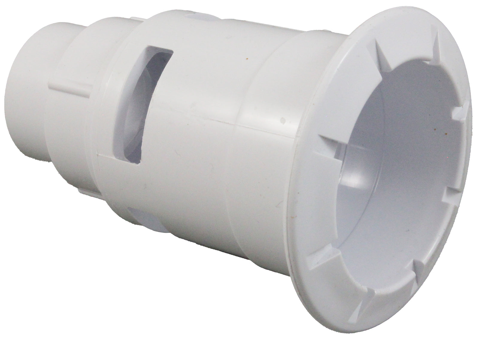 4In Gunite Jet Body Wall Fitting White