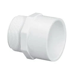 Westlake Pipe & Fittings | 436005BC | 1/2" MPT x Slip PVC Male Adapter