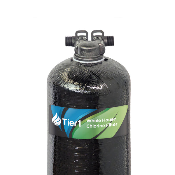 Whole House GAC Water Filtration System - 300,000 Gallon Chlorine Reduction for Clean, Fresh Water