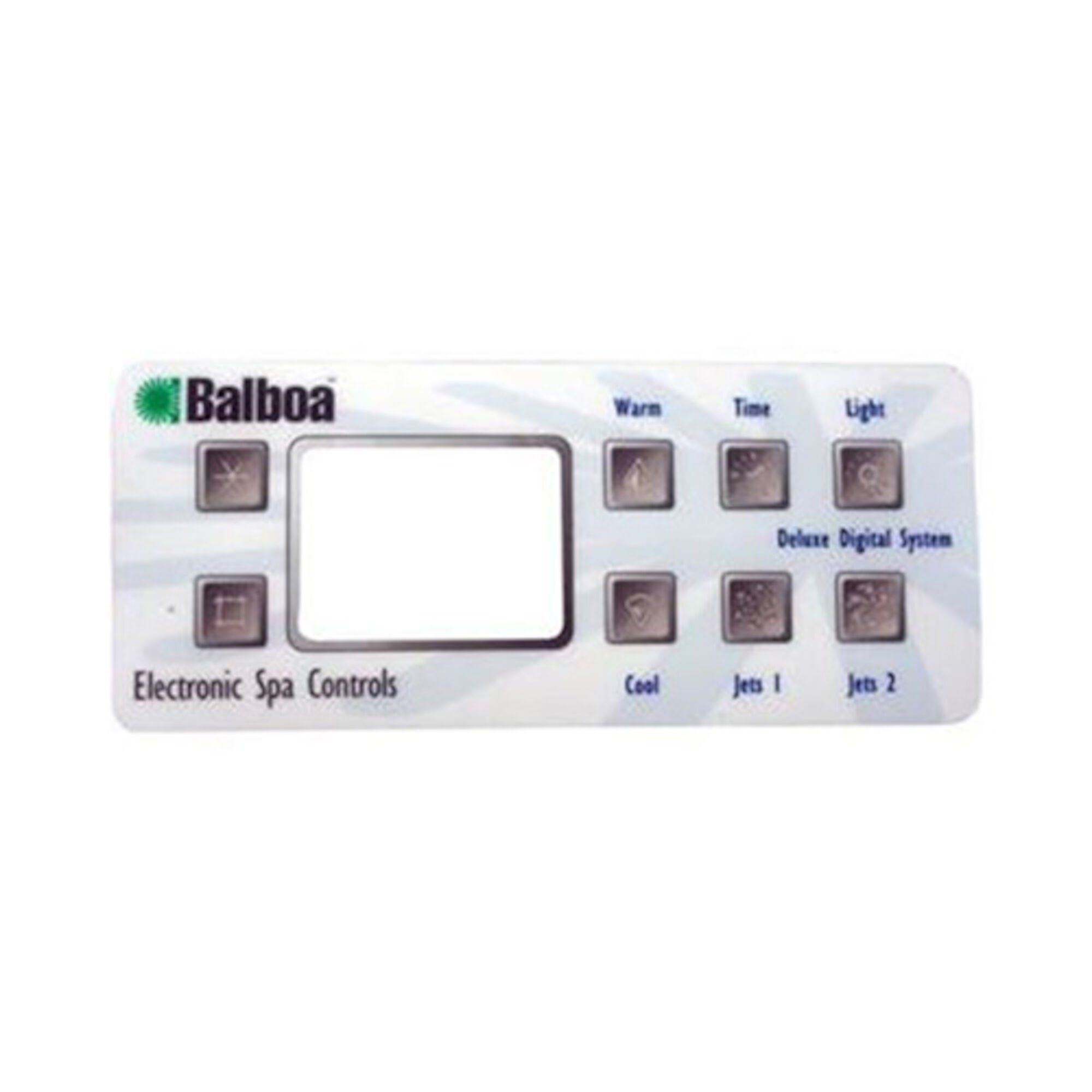 8 Button Balboa Keypad Overlay 10389