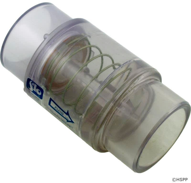 Flo Control 1.5" SLIP x 2" SPG Blower Check Valve