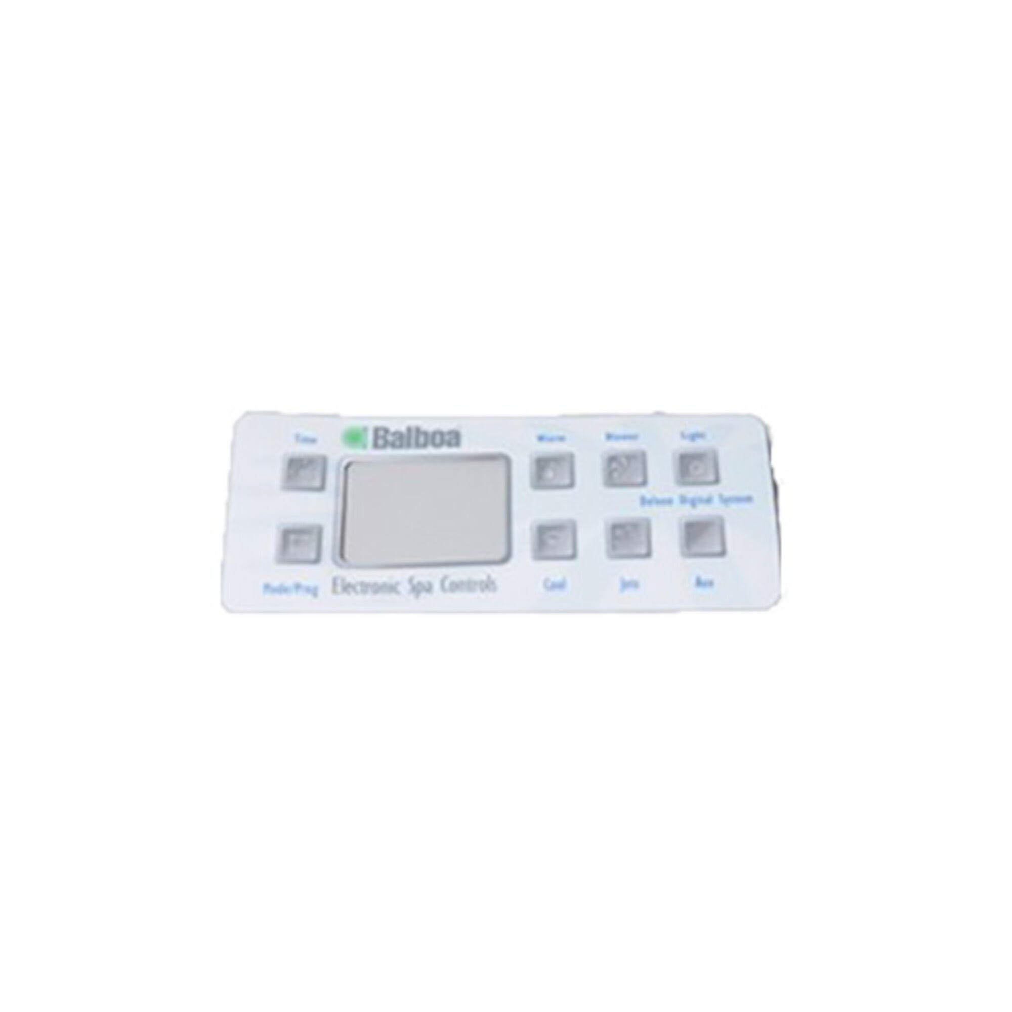 8 Button Balboa VL801D Keypad Overlay 10823