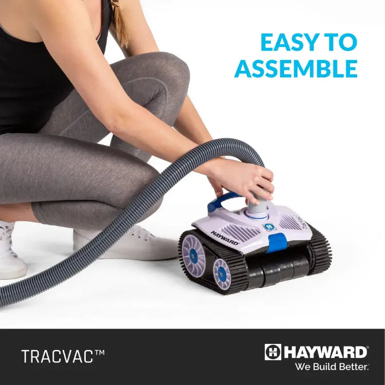 Hayward | W3HSCTRACCU | TracVac Suction Pool Cleaner – Automatic Cleaning for In-Ground Pools