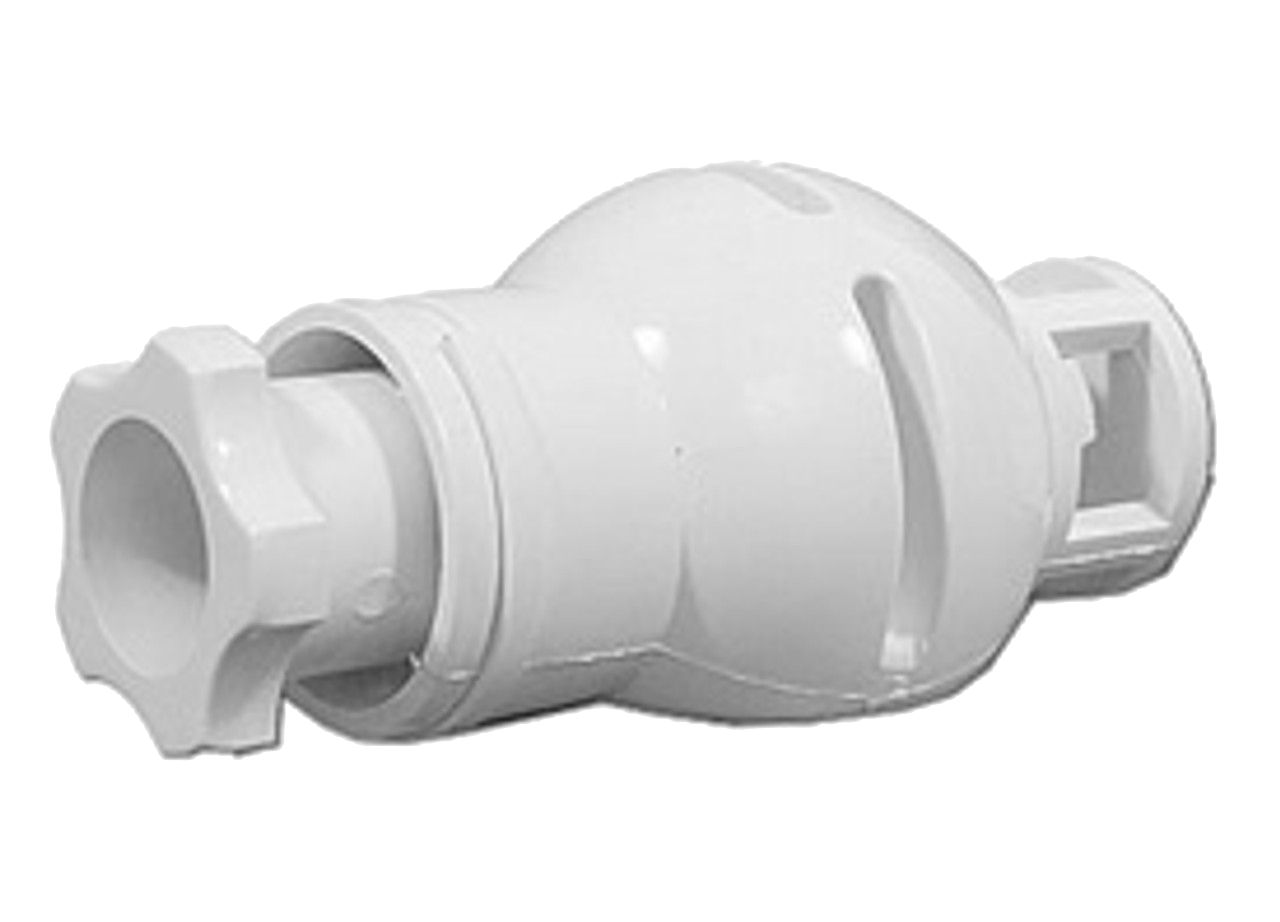 10-FS00A WHT Balboa(HydroAir) Hydro Air Jet Trim FS Adjustable Kit (white)