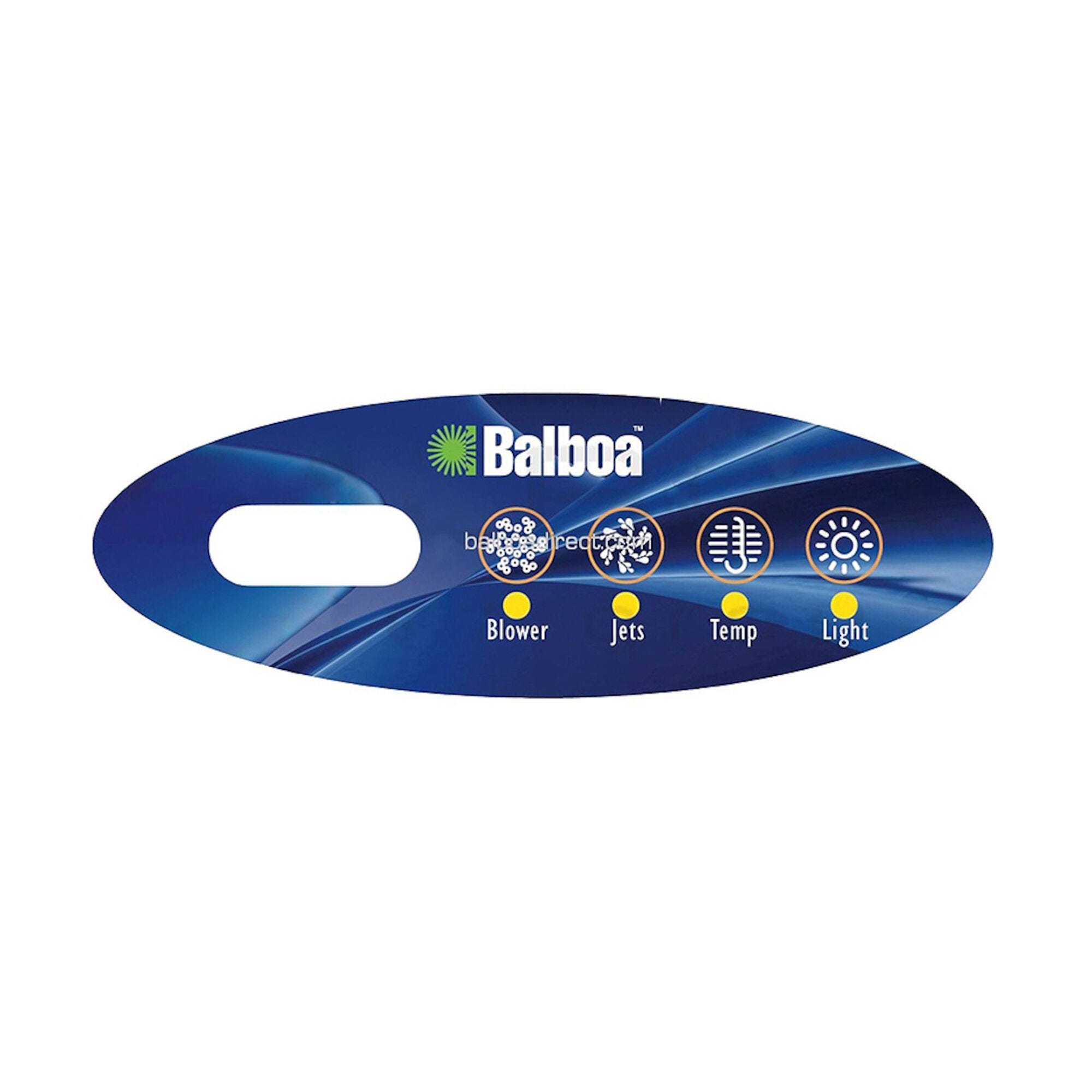 4 Button Balboa VL200 Keypad Overlay 11095