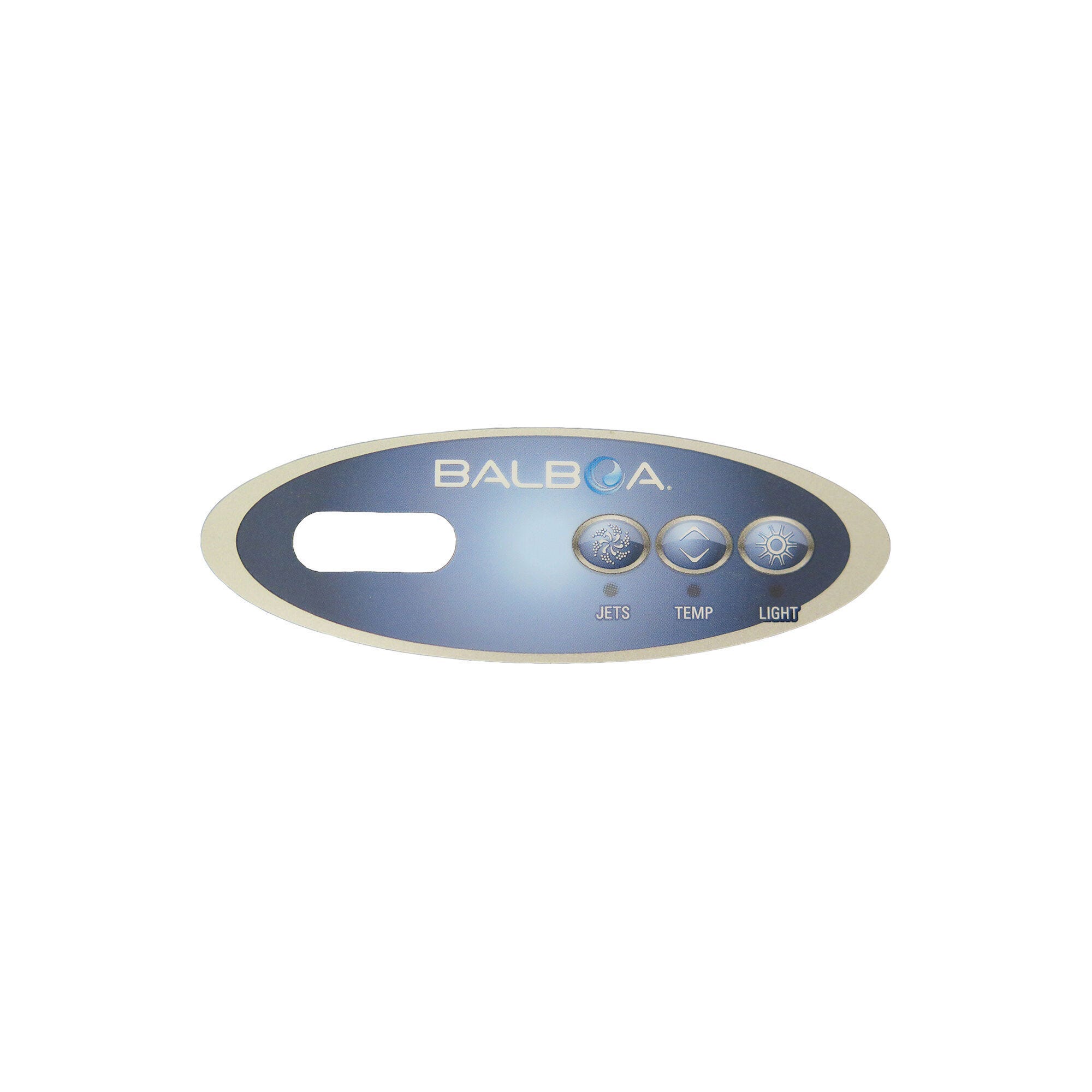 3 Button Balboa VL200 Keypad Overlay 11219