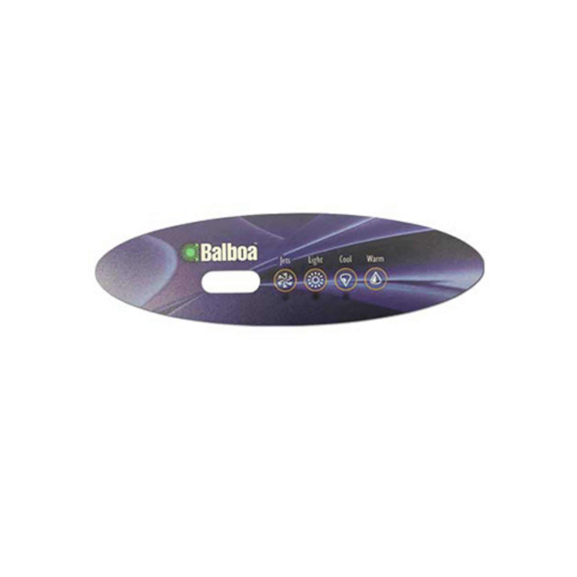4 Button Balboa VL Series Keypad Overlay 11746