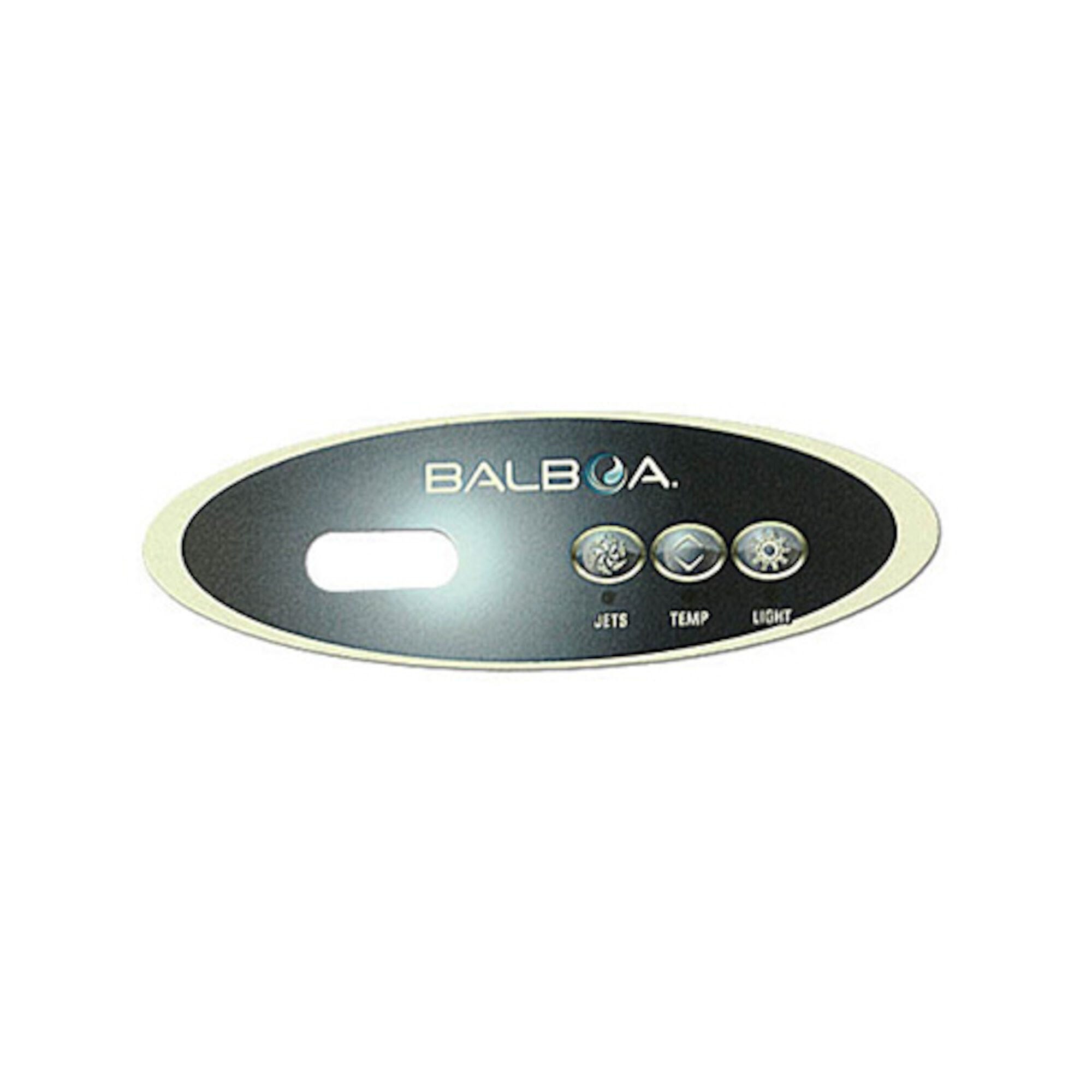3 Button Balboa VL Series Keypad Overlay 11765
