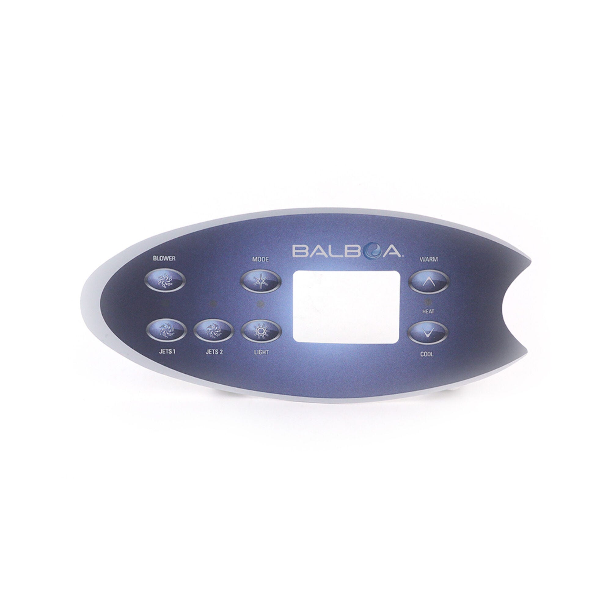 7 Button Balboa VL Series Keypad Overlay 11790