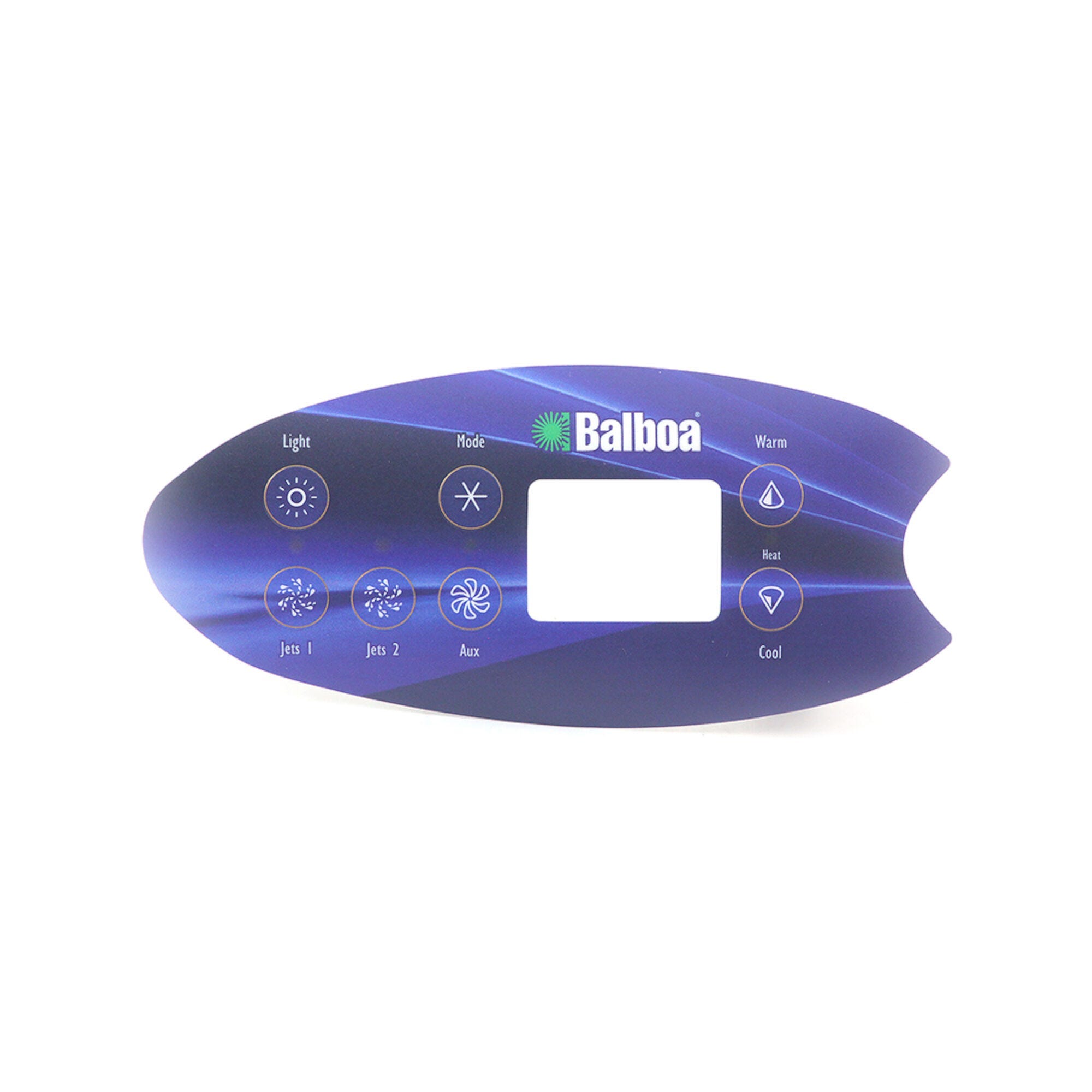 7 Button Balboa VL Series Keypad Overlay 11894