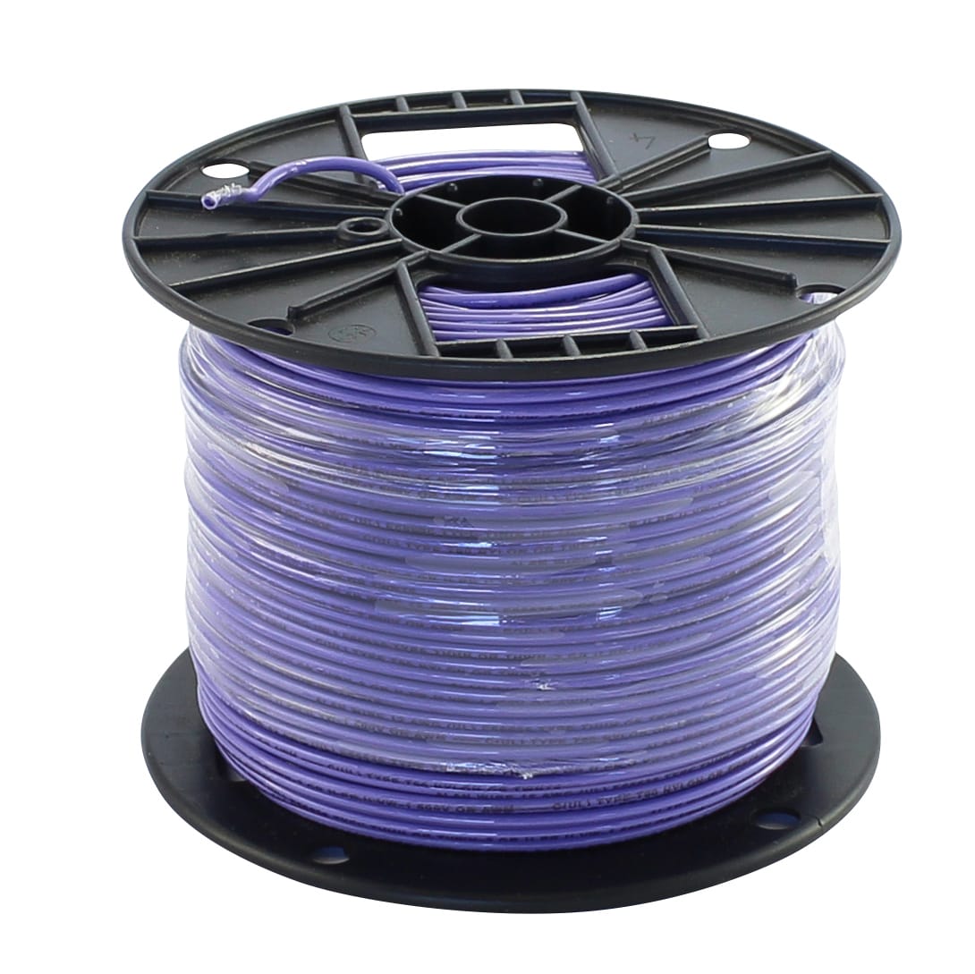Regency Wire 12Strpr 500'/Rol #12 Purple Thhn Stranded Wire