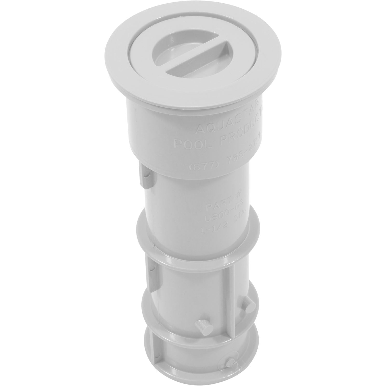 Umbrella Sleeve, Aquastar, 7.5", w/Sleeve & Center Cap White : US101