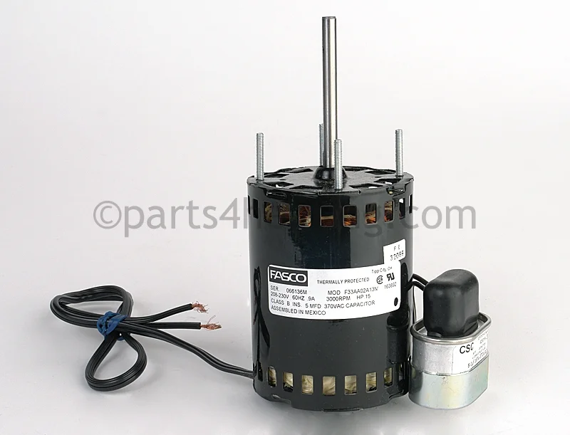 Reznor131415Venter Motor Subassembly 208/230 Volt