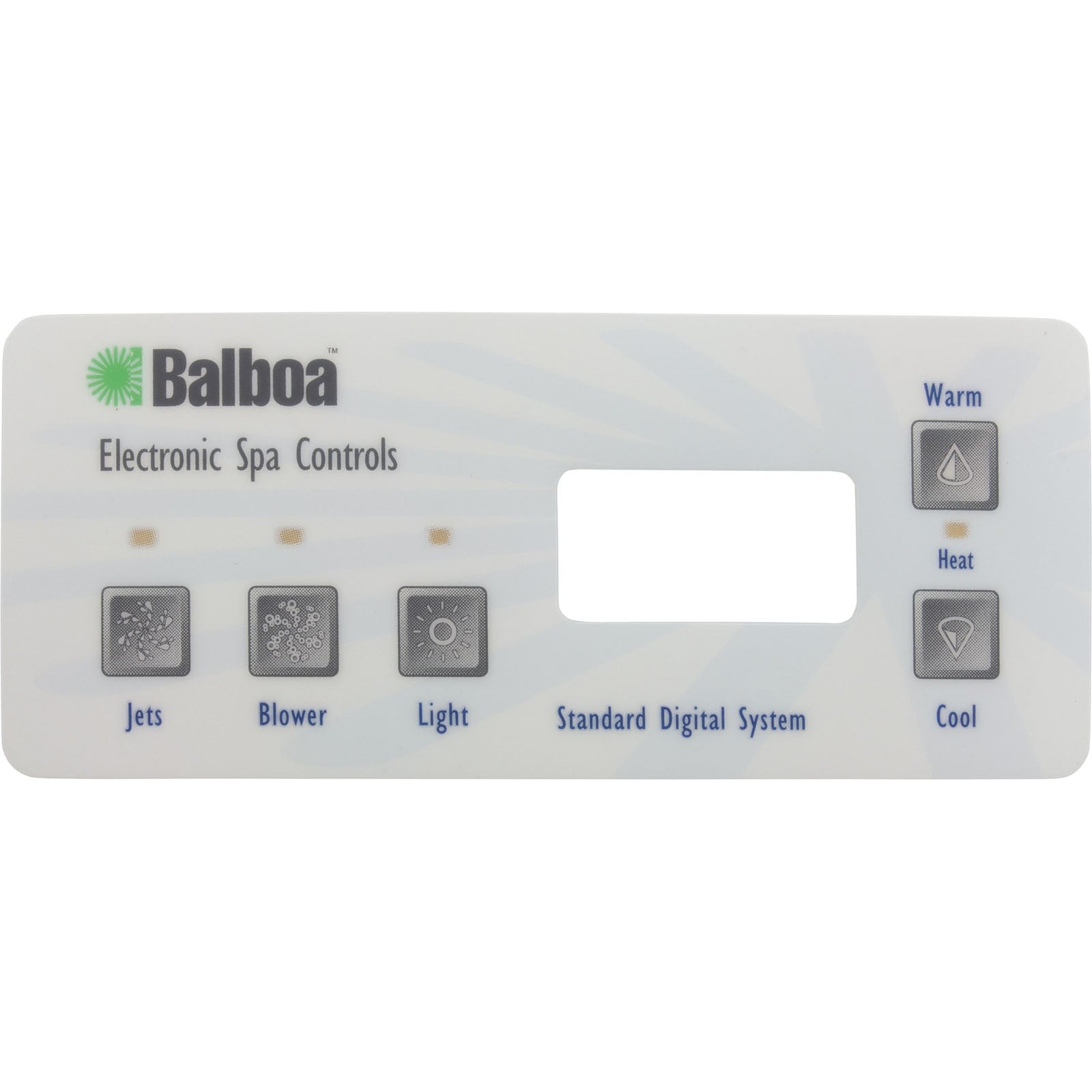 Overlay, BWG Standard Digital, Jet/Blower/Light : 10298