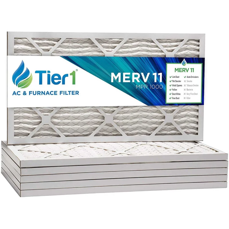 13x21 1/2x1 Merv 11 Universal Air Filter By Tier1 (6-Pack)