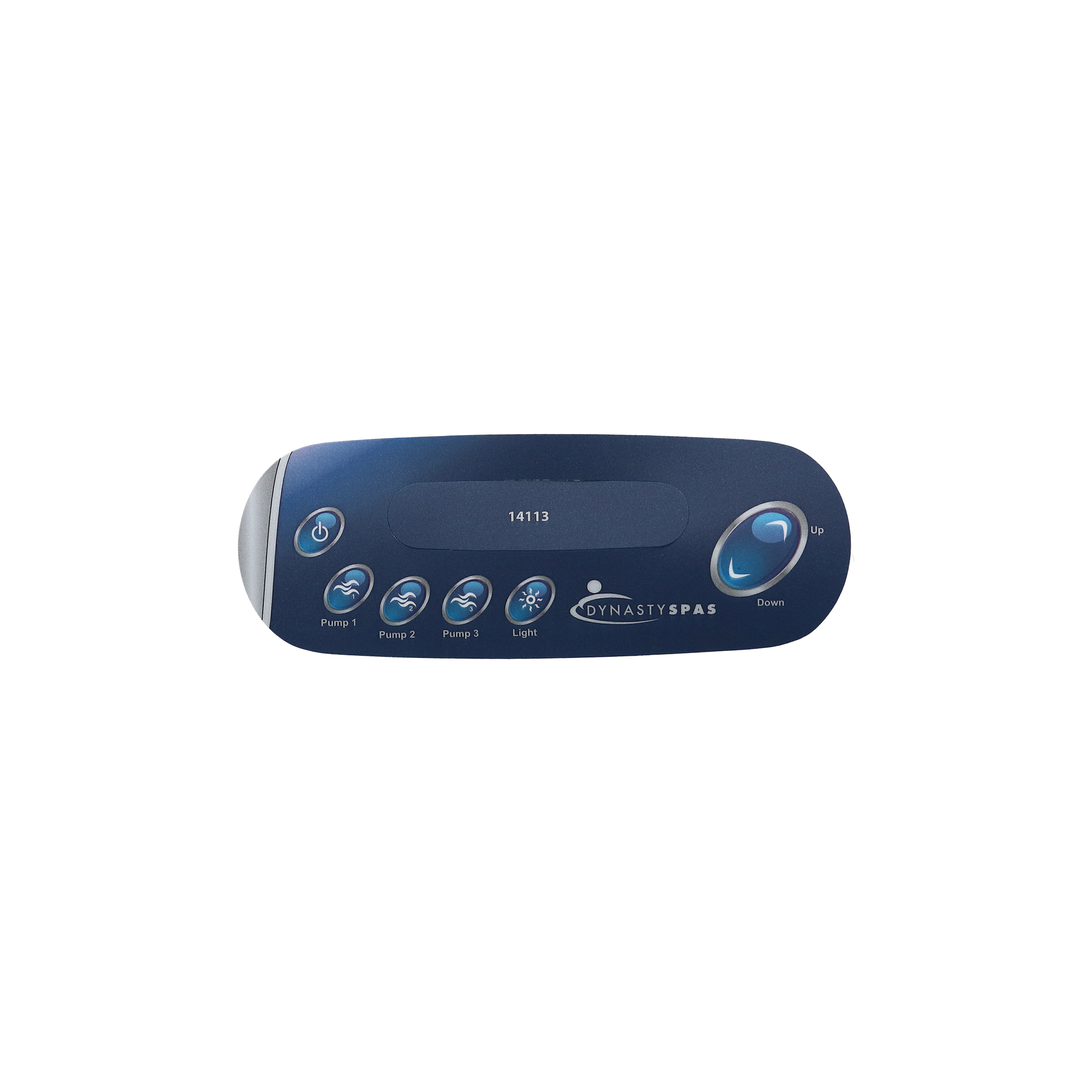 7 Button Dynasty K-450 Keypad Overlay 14113