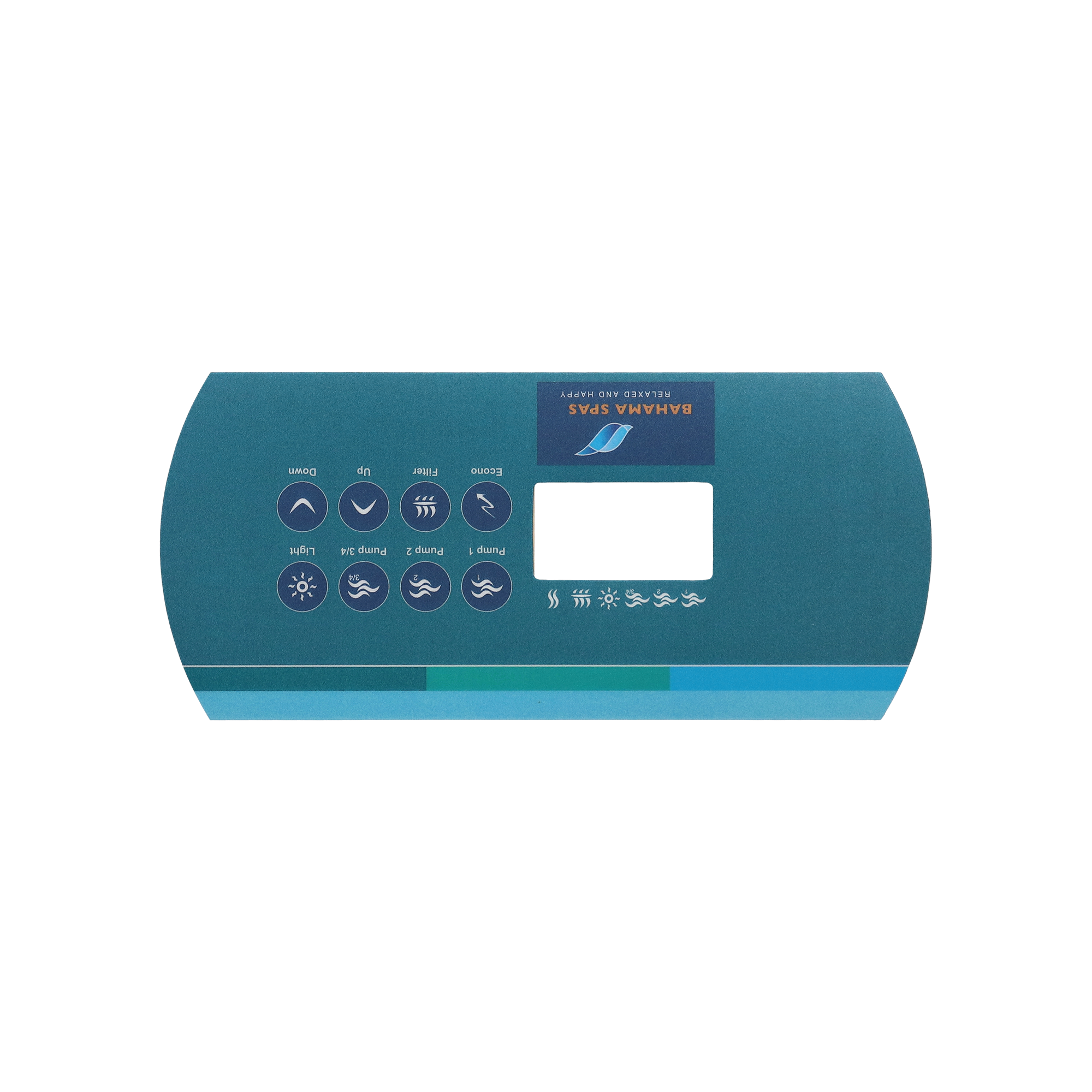 8 Button Dynasty K-85 Keypad Overlay 14130