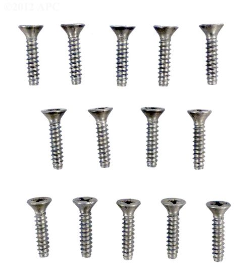 Carvin | Jacuzzi WF Skimmer Flat Head Screw (14 Pack) - 14212720R14