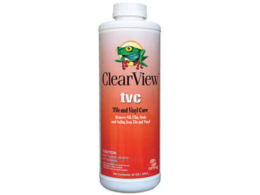 ClearView CVLTVCQT12 Tile & Vinyl Cleaner TVC - Pool Surface Cleaner | 32 ozClearView CVLTVCQT12 Tile & Vinyl Cleaner TVC - Pool Surface Cleaner | 32 oz