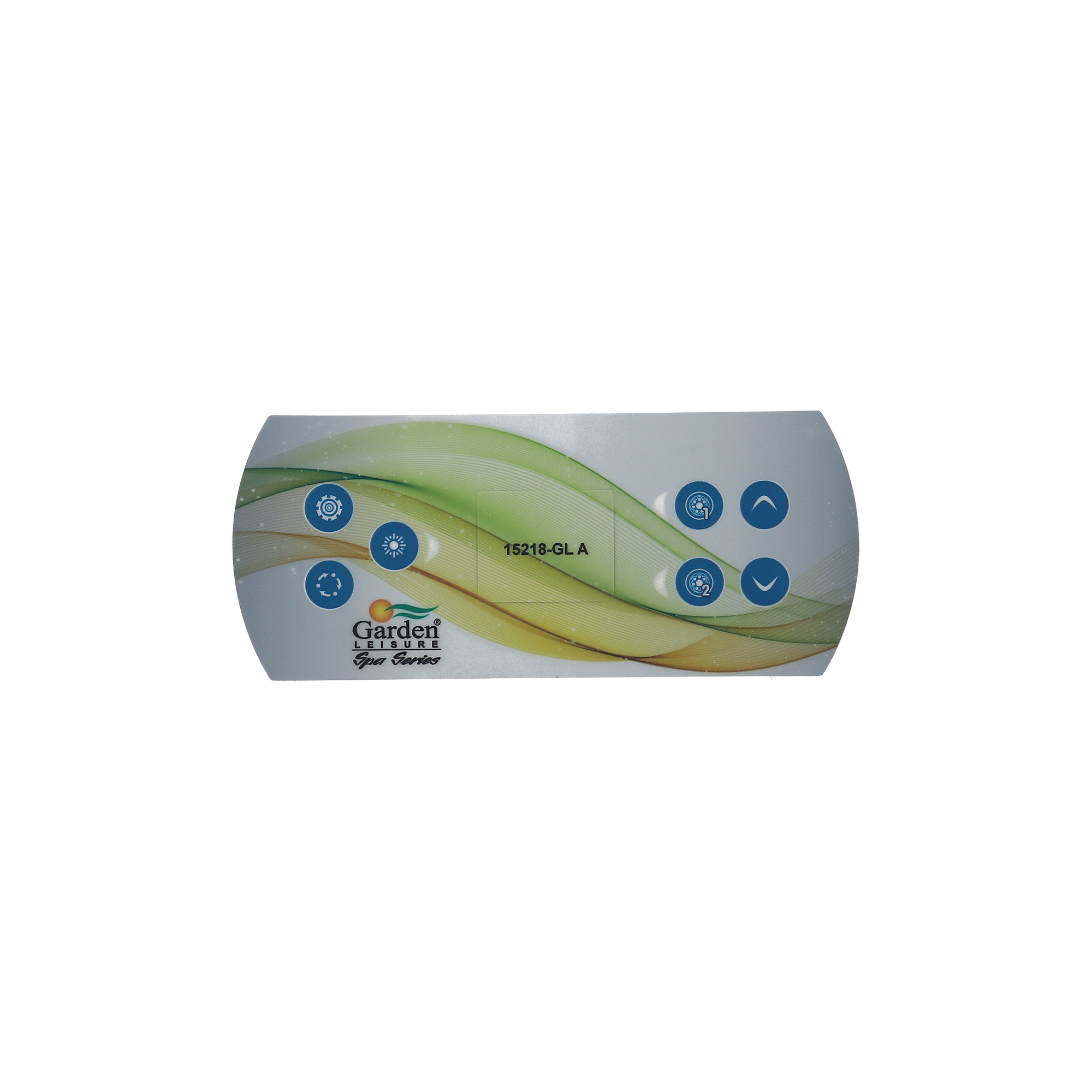 7 Button Dynasty K-506 Keypad Overlay 15218