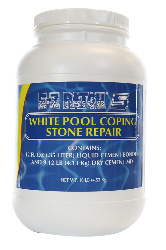 White Coping Stone Repair - 10 pounds