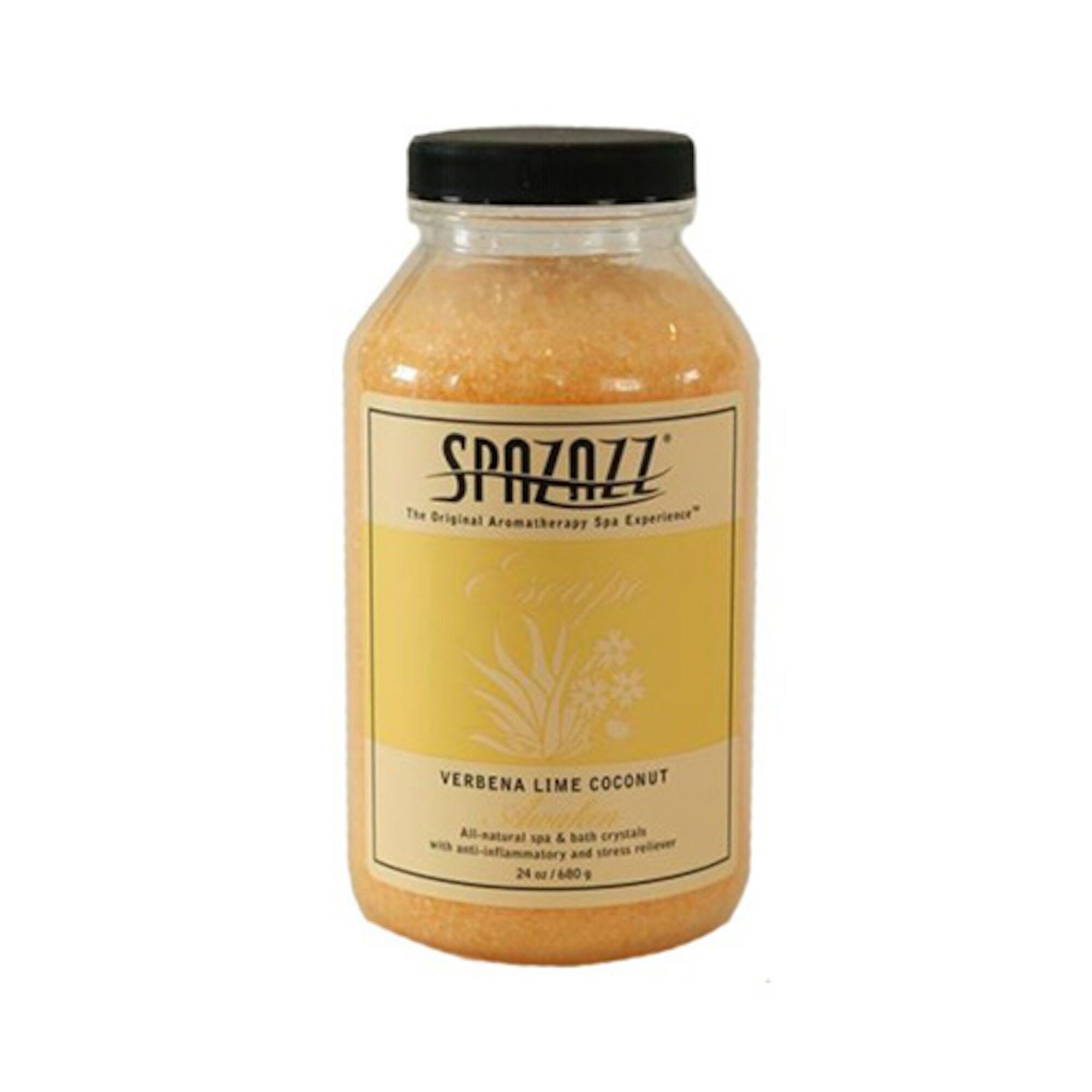 Fragrance, Spazazz, Crystals, Verbena Lime Coconut, 22oz Jar : SZ108