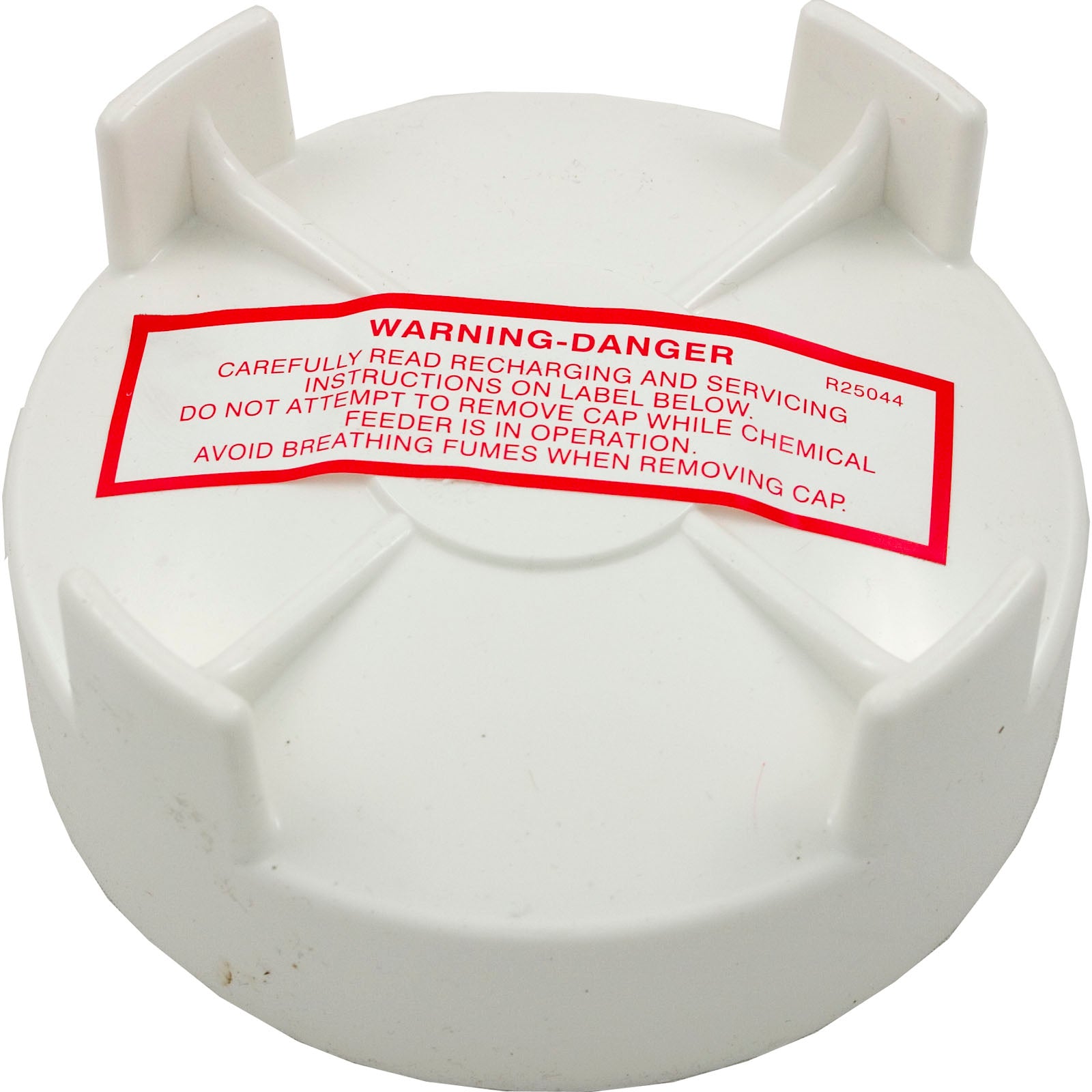 Chlorinator Lid, Pentair Rainbow High Sqft/Auto Feeder, Wht