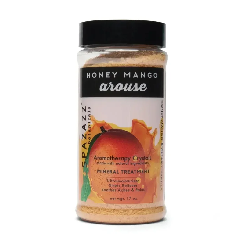 17 oz. Of Spazazz Honey Mango-Arouse Crystals