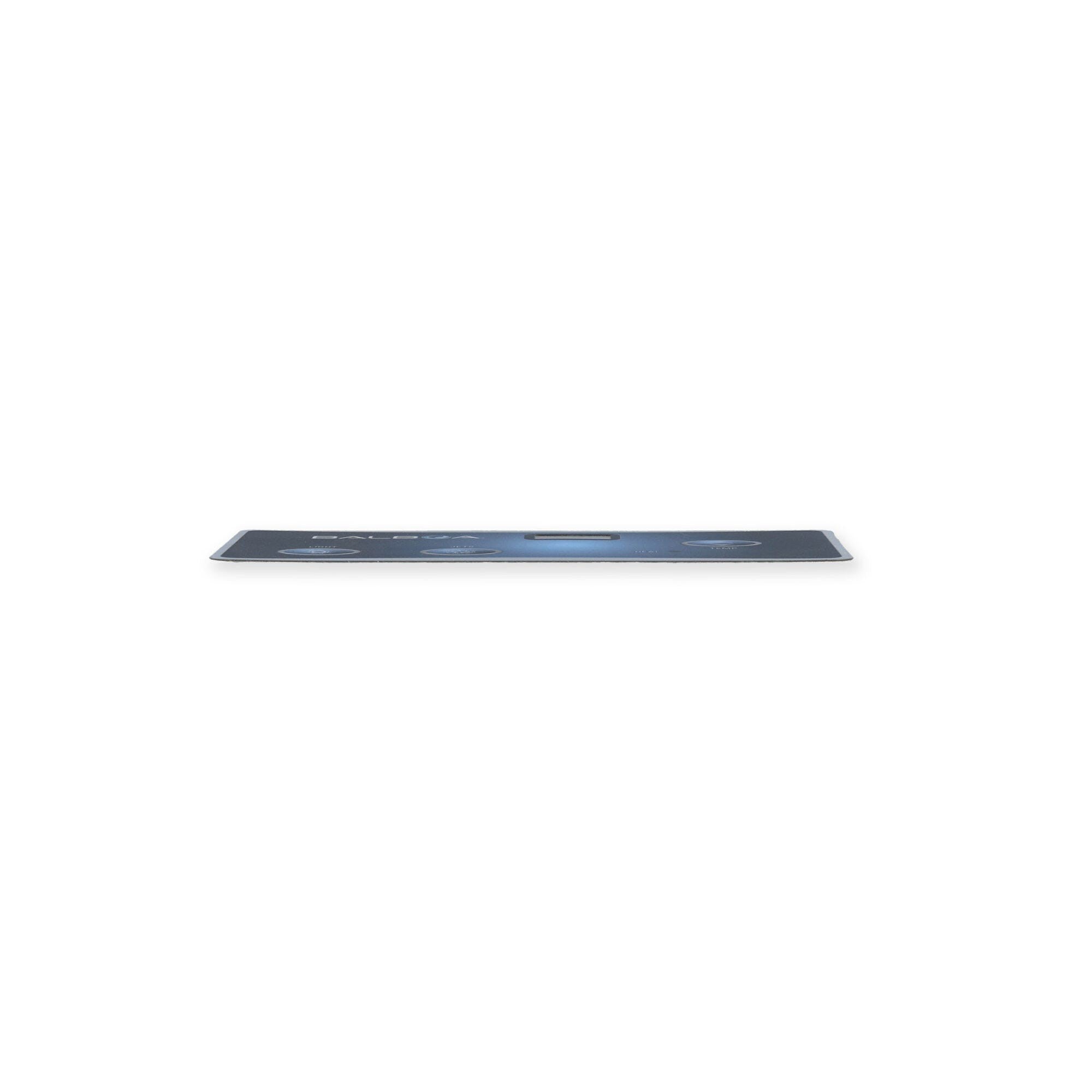 Overlay, Spaside, Balboa VL402, Duplex Digital, 3-Button, Blank, Lights-Jets, Temp : 10721
