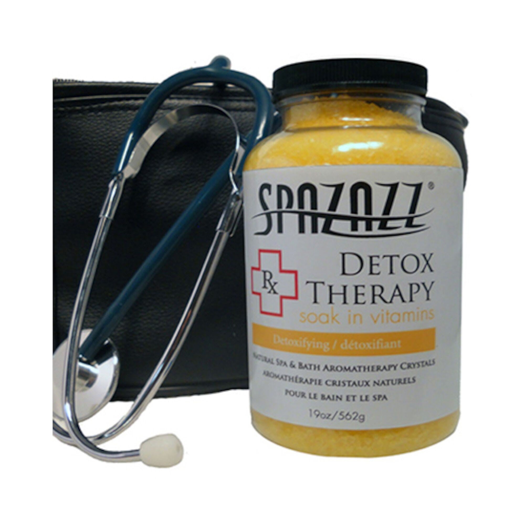Aromatherapy, Spazazz, Rx Crystals, 19oz, Detox Therapy : SZ604