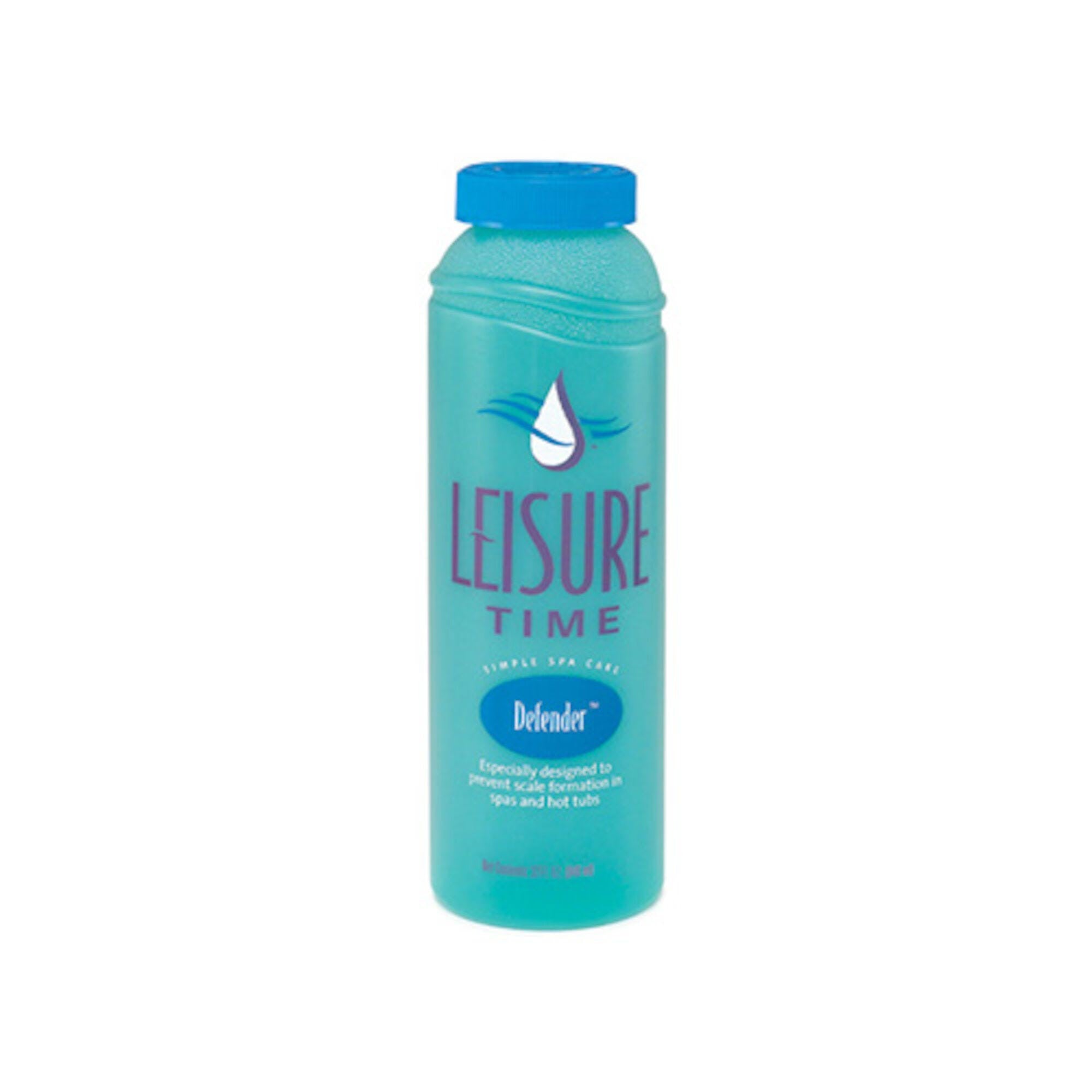 Water Care, Leisure Time, Spa Defender, Scale Preventer, 1Qt Bottle : B