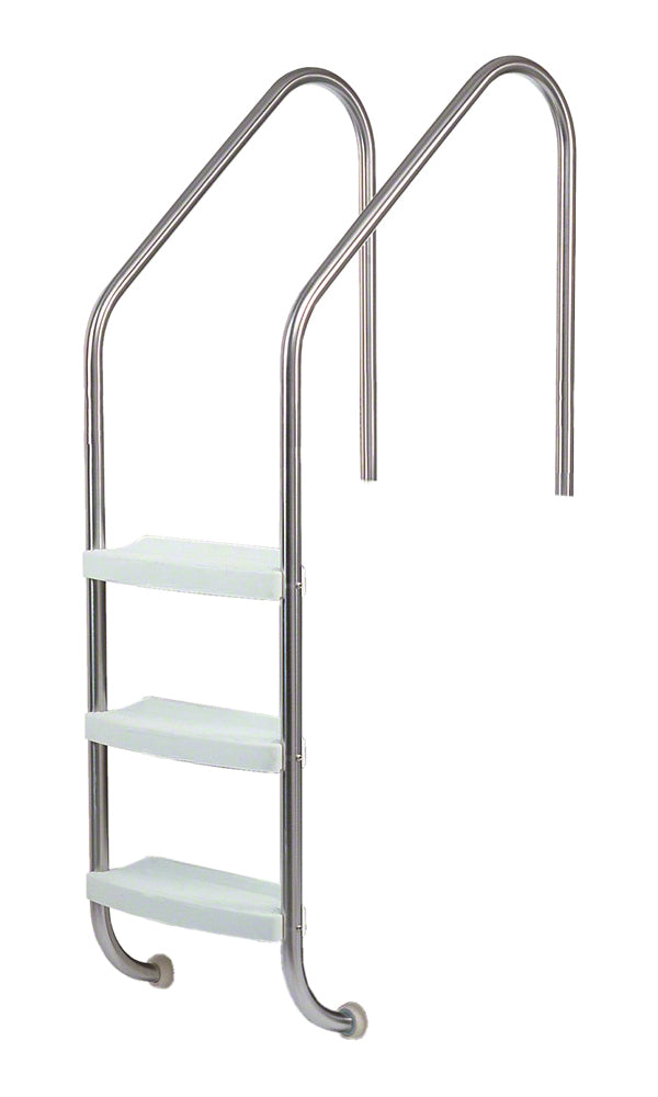 3-Step 30 Inch Wide Heavy-Duty Ladder 1.90 x .109 Inch