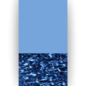 Swimline 30' Round Bottom Swirl 48-52" Above Ground Overlap Liner, LI3048SB