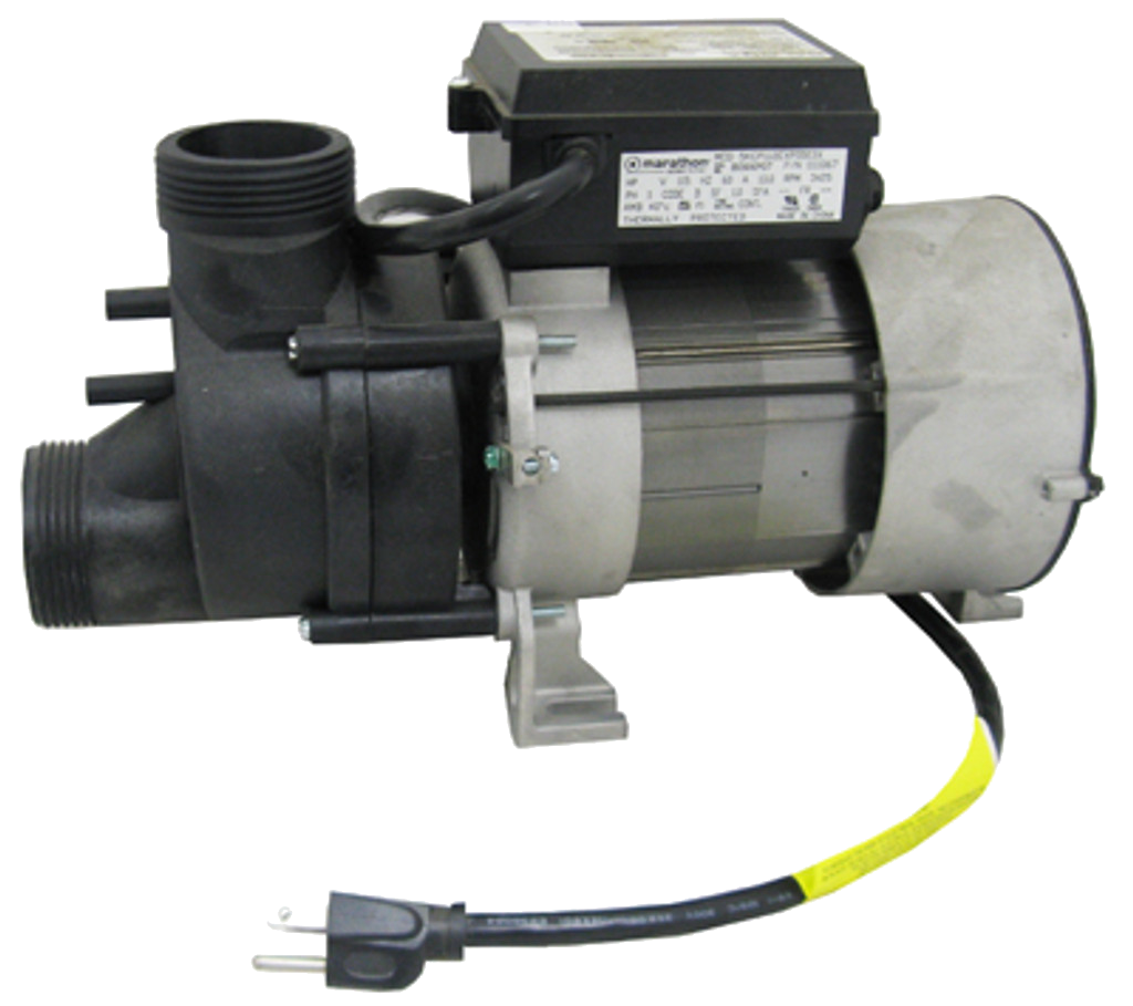 1074002 Balboa Pump, WOW 15FR, 115V, 1SP, 13.0A, 1.5 ", NEMA 136GPM