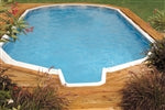 Rio Grande w/ Step 33'x18' Oval with Compac Supports 52" Wall Above Ground Pool 2-1833-816-652