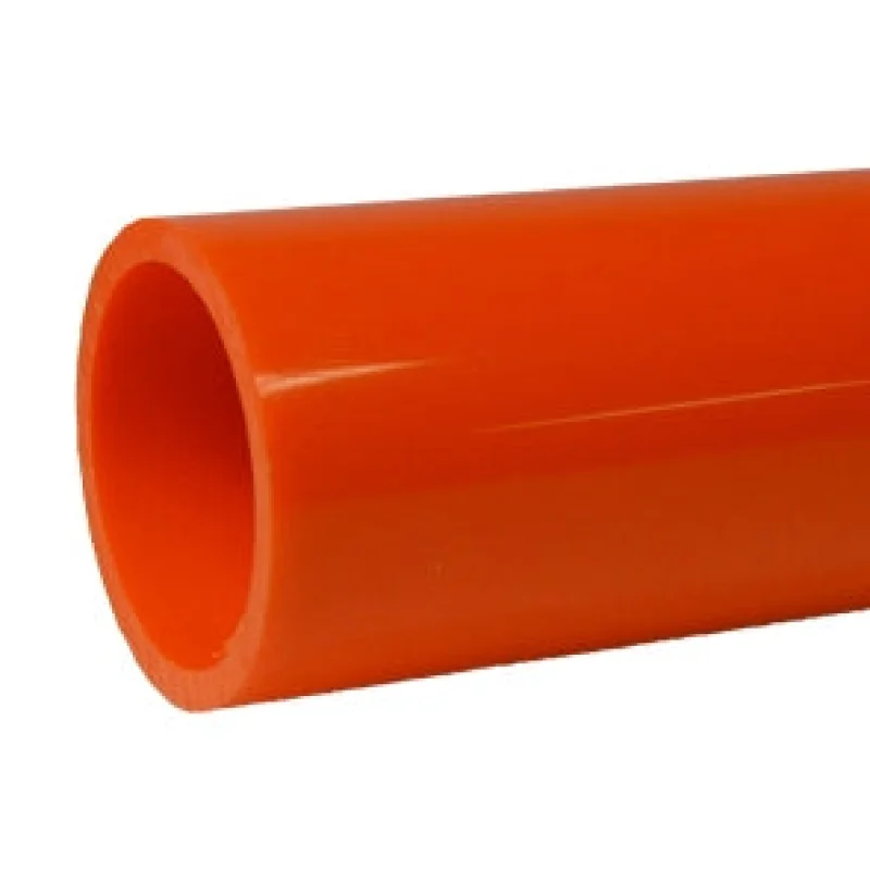 2" Orange Sch 40 Furniture Grade Pipe - 5ft (FF-5FT-020-ORANGE)
