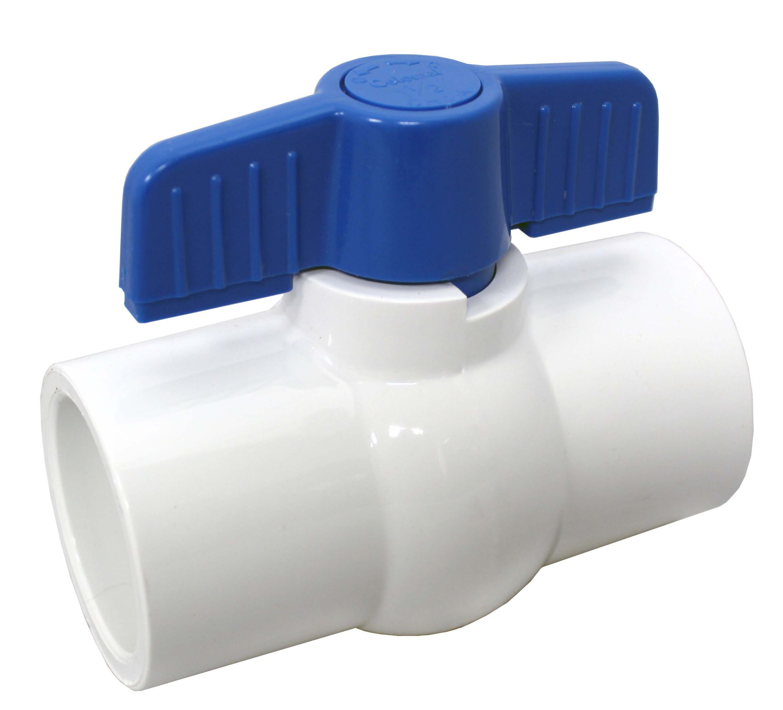 Lasco 2" Pvc Slip Ball Valve SCH80