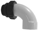 Union 2 Inch 90 Degree Sweep Slip High Temperature CPVC Union