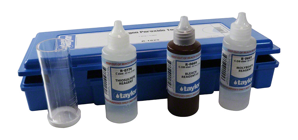 Taylor Drop Test Hydrogen Peroxide 5 ppm (Iodometric) Test Kit 2 Oz. - K-1825