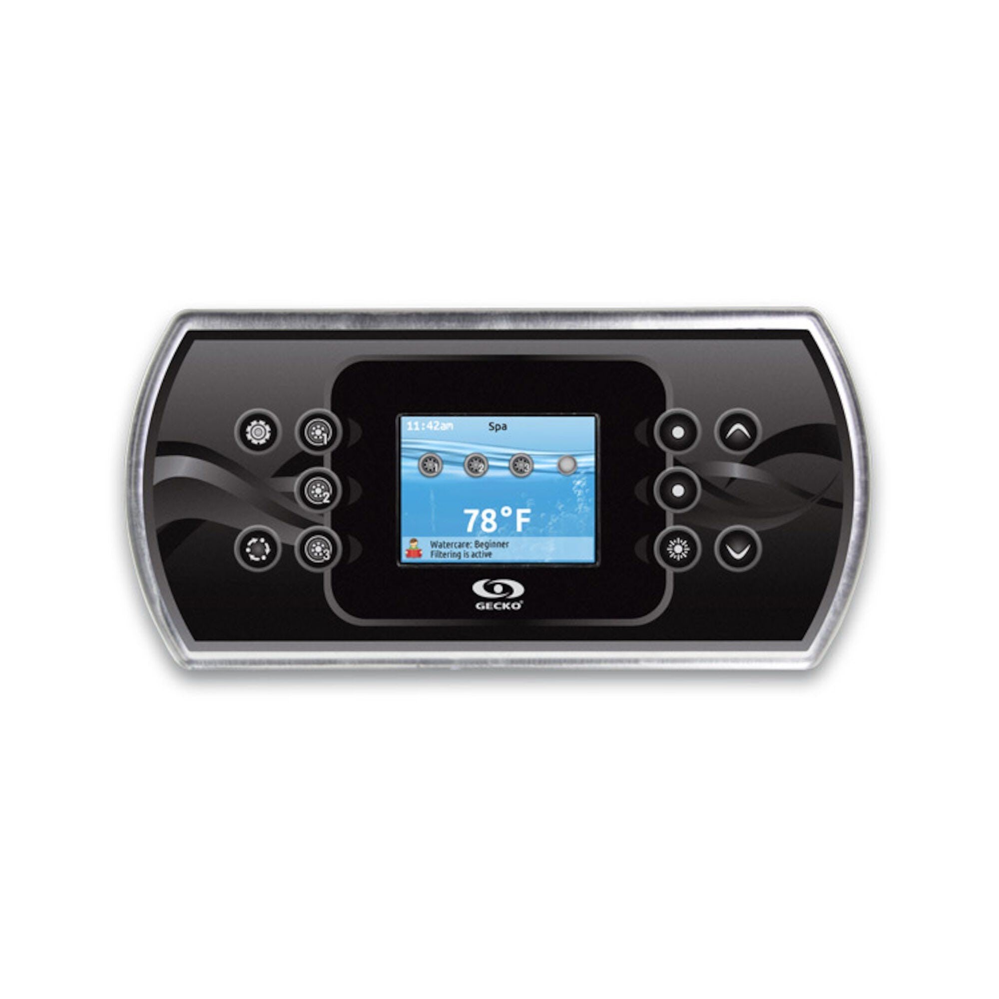 Spaside Control, Gecko, 10-Button, in.k800-CLEAR and Overlay GE1 : 0607-008030
