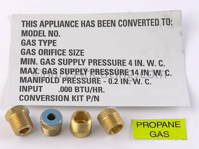 Laars Heating Systems2400-145Gas Orifice Kit (Natural Gas/Propane Options)