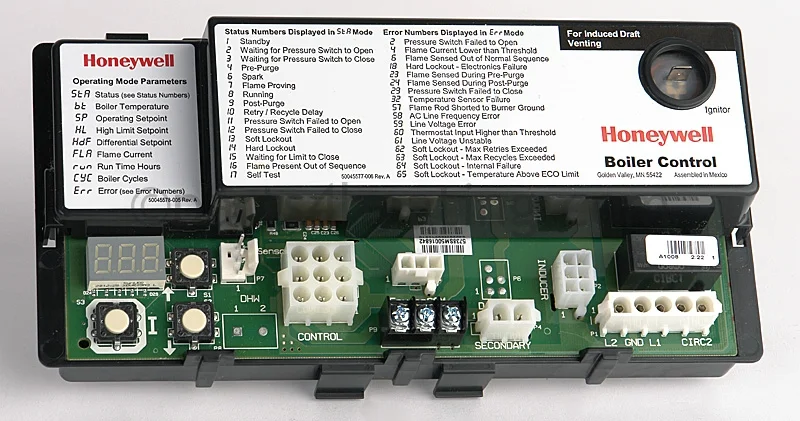 Dunkirk240009282S9381A Integrated Boiler Control Board