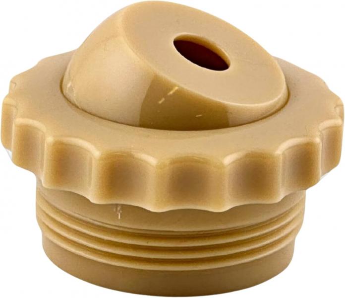 Tan 1" Threaded Directional Eyeball Pool Return Fitting | Swimables SW-30-842Tan 1" Threaded Directional Eyeball Pool Return Fitting | Swimables SW-30-842