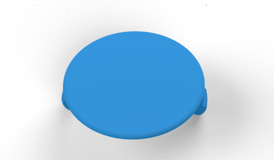 Maytronics Wheel Plug, Light Blue, 99830167