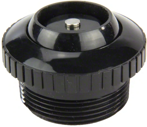 Black 1.5" Eyeball Return Fitting with Check Valve by CMP | 25552-504-000Black 1.5" Eyeball Return Fitting with Check Valve by CMP | 25552-504-000