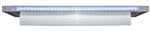 Brilliant Wonders 12" LED Waterfall Bottom Port | 6" Lip | 100' Cord | White |