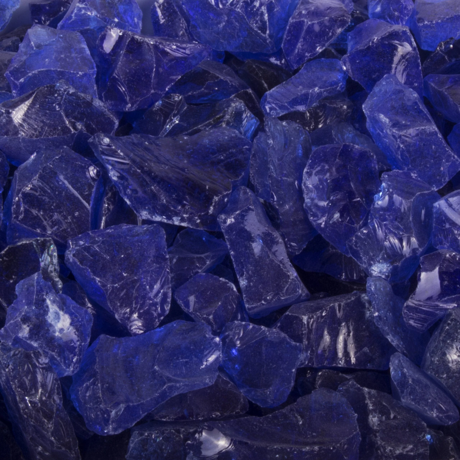 The Outdoor Plus Blue Glass Fire Media, 25 lb, 1/2"-3/4" | OPT-702
